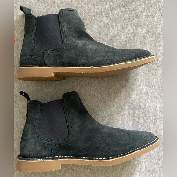 Hawke & Co Men’s Size 9.5 Skylark Blue Suede Pull On Ankle Boot main image 5